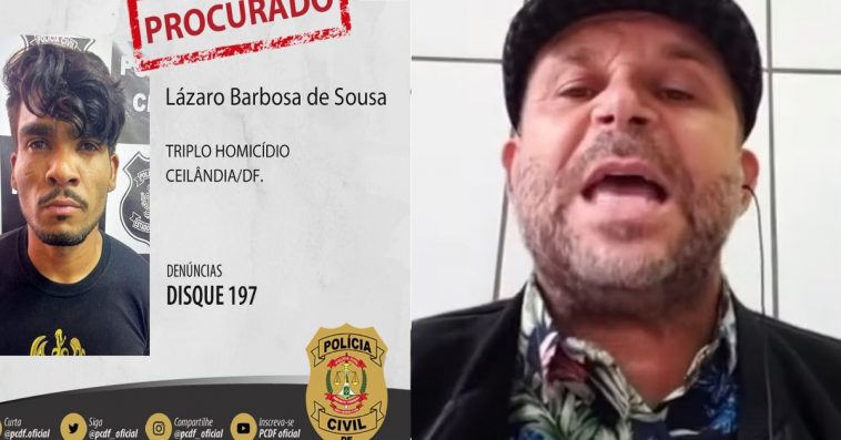 Vídeo: Vidente Carlinhos faz previsão sobre Lázaro Barbosa e dispara: ‘o destino deste fera está traçado’