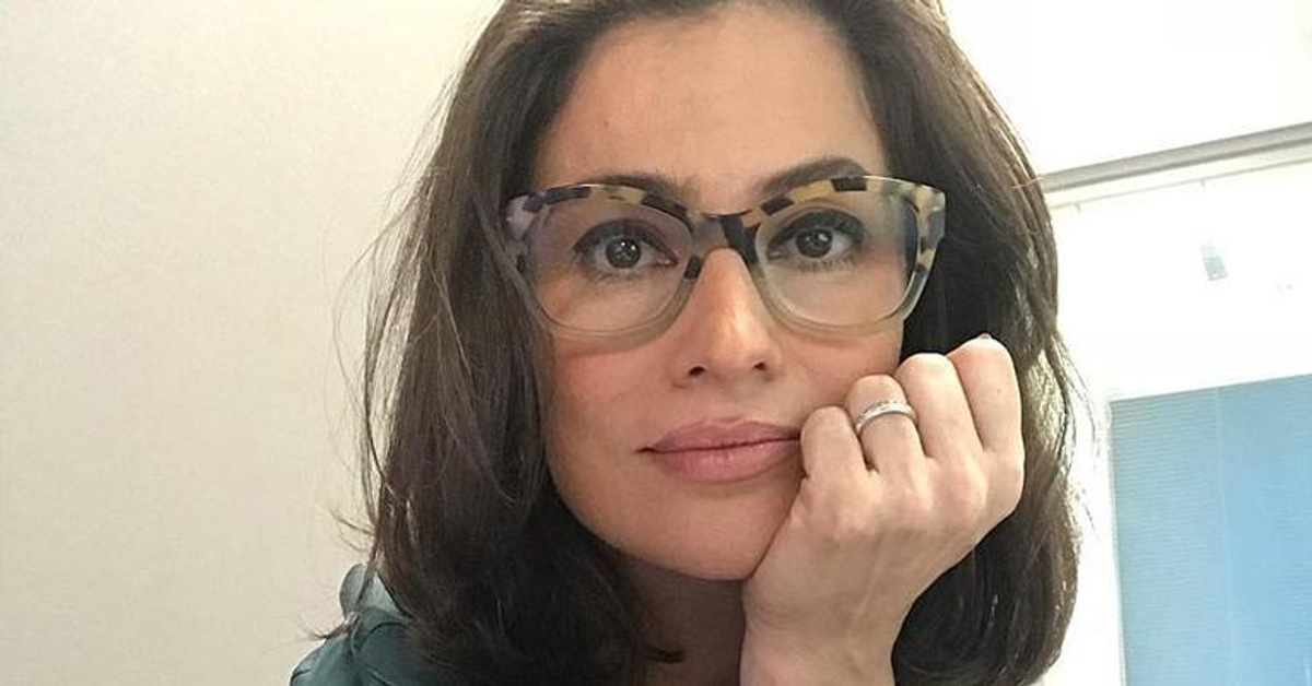 Renata Vasconcellos compartilha foto beijando o marido e deixa fãs perplexos; ‘mas é ele?’