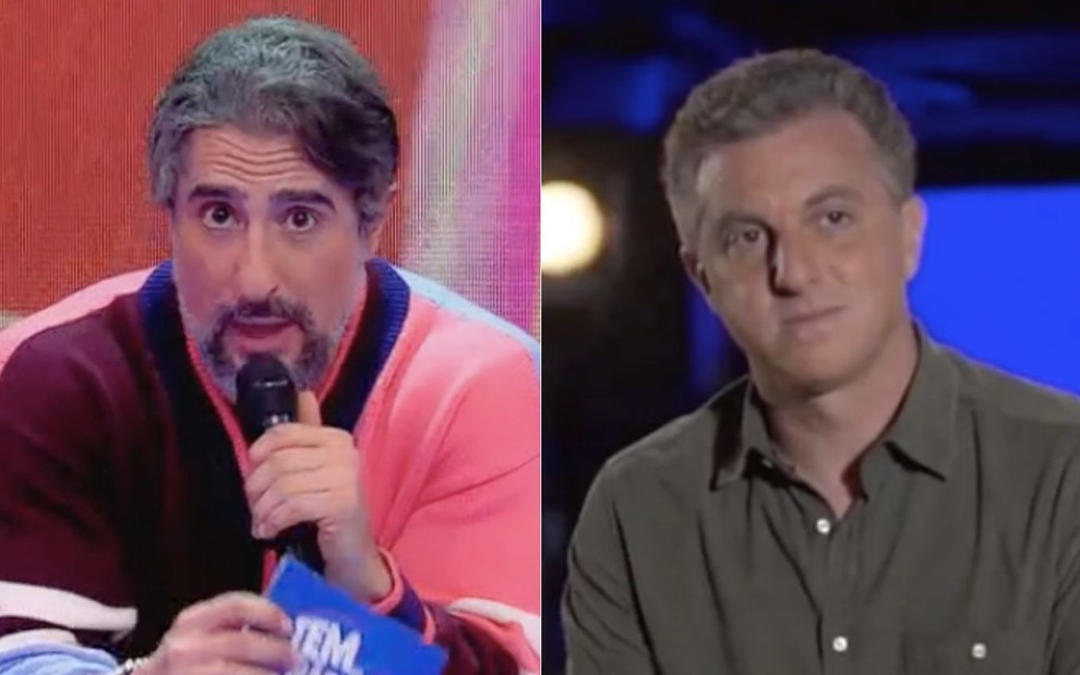 Marcos Mion ‘PISA’ em Luciano Huck logo na Estreia do CALDEIRÃO; veja o vídeo