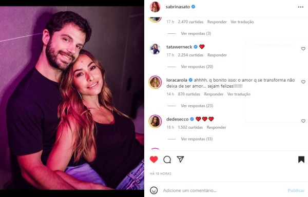 Tatá Werneck, esposa de Rafa Vitti, lastima fim de casamento nas redes sociais