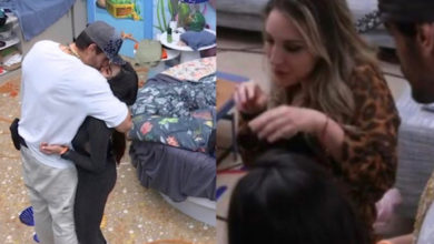 BBB23: Sapato agarra e beija Dania, Amanda flagra os dois e reação viraliza: Vídeo