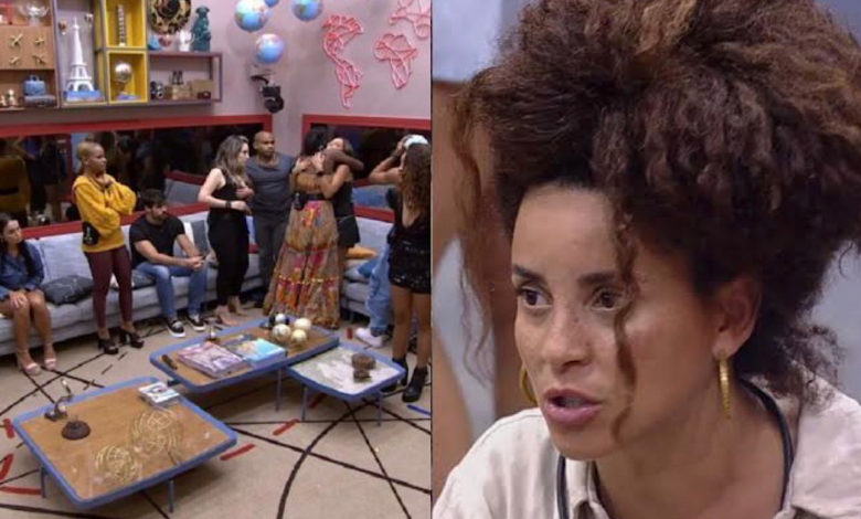 Vídeo – Após voltar de paredão, Domitila não se cala e rasga o verbo com Fred e Bruna no BBB23