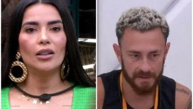 Antes de Dania ir embora do BBB23, Fred dá recado para ela na frente de toda a casa