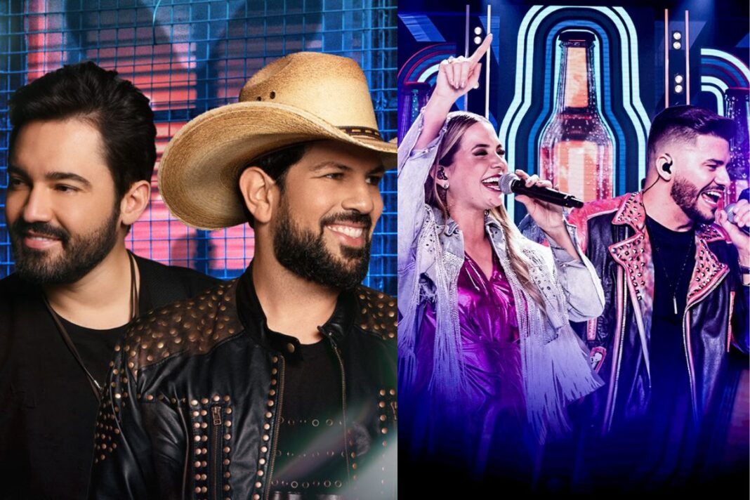 15 duplas sertanejas mais em alta nas plataformas de streaming. (Foto: Reprodução/ Internet/ Movimento Country)