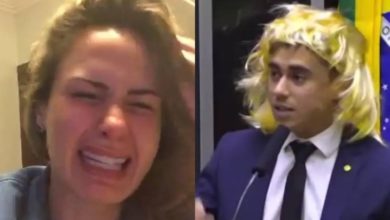 Vídeo mostra barraco entre Ana Paula Renault e deputado Nikolas Ferreira em avião