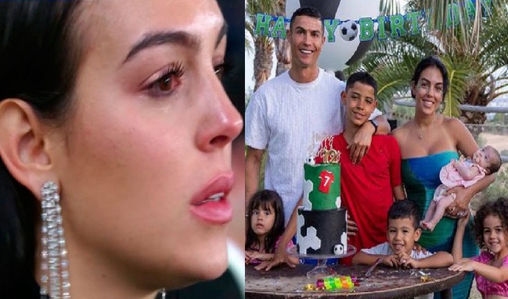 Esposa de Cristiano Ronaldo chora pela morte do filho com o jogador: ‘A vida é dura’