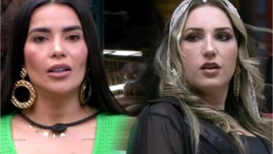 Vídeo: Amanda é acusada de chamar Dania de ‘marmita’ do Sapato e revolta público do BBB23