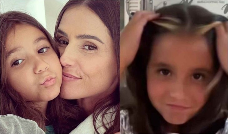 Aos 7 anos, filha de Deborah Secco passa por mudança radical e chama a atenção de Ivete Sangalo