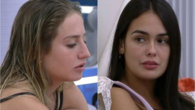 ‘Estava sem calcinha’: atitude de Bruna no BBB23 deixa Larissa preocupada e ela dá puxão de orelha na colega