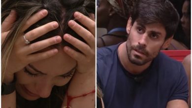 Amanda precisa ser amparada após expulsão de Sapato do BBB23