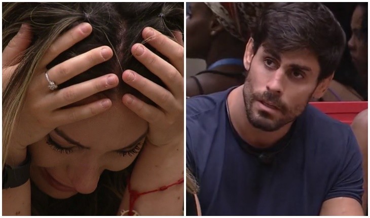 Amanda precisa ser amparada após expulsão de Sapato do BBB23