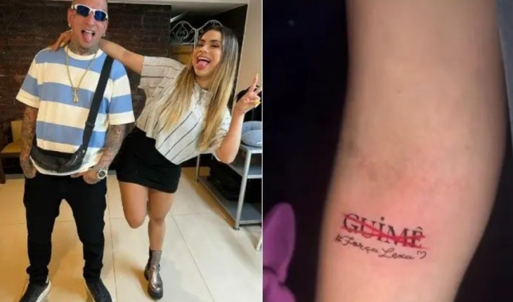 Após polêmica, tatuagem para Guimê é cortada e fãs repercutem: ‘força Lexa’