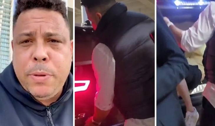 É exposta a identidade do homem que estava no porta-malas do carro de Ronaldo Fenômeno