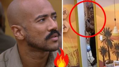 Fred Nicácio pega Ricardo no pulo ao ouvir conversa atrás da porta no BBB23: ‘Para ver ele mendigando’