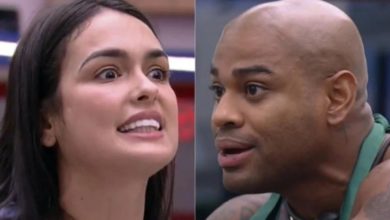 Treta no BBB23! Larissa e Cezar Black protagonizam barraco e sister fica aos prantos: ‘Arregão’