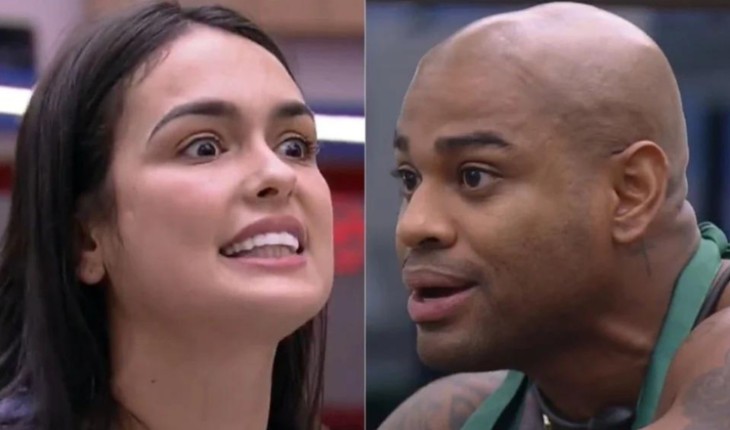 Treta no BBB23! Larissa e Cezar Black protagonizam barraco e sister fica aos prantos: ‘Arregão’