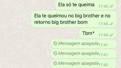 Vaza print onde Gustavo afirma que não ficaria com Key em conversa