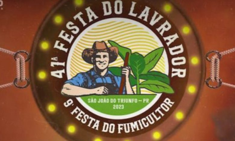 Confira as atrações da 41ª Festa do Lavrador e 9ª Festa do Fumicultor