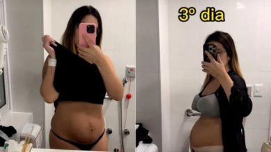 Viih Tube mostra realidade nua e crua da maternidade e expõe seu corpo sem filtros no pós-parto: ‘De fralda’