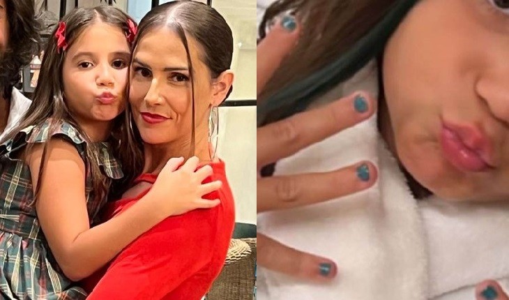 Deborah Secco mostra ousada mudança no visual da filha de 7 anos após ganhar críticas pela aparência da menina