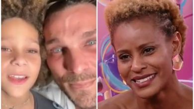 Vídeo: Aline Wirley chora de emoção ao rever filho e marido; Antônio canta para a mãe