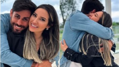 Cara de Sapato posta fotos em clima de amor com Amanda e faz aviso aos fãs: ‘Tem muito mais’