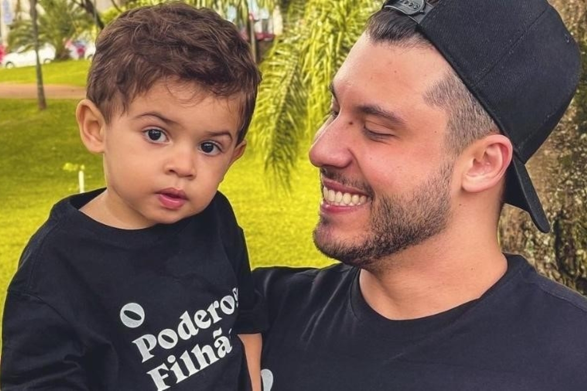 Léo, filho de Marília Mendonça e Murilo Huff chama a atenção em registro (Foto: Reprodução/Instagram)