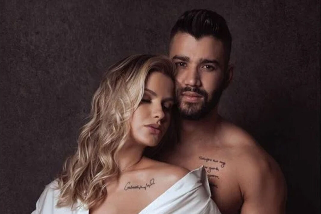 Gusttavo Lima e Andressa Suita se preparam para a chegada de uma menina (Foto: Reprodução Instagram)