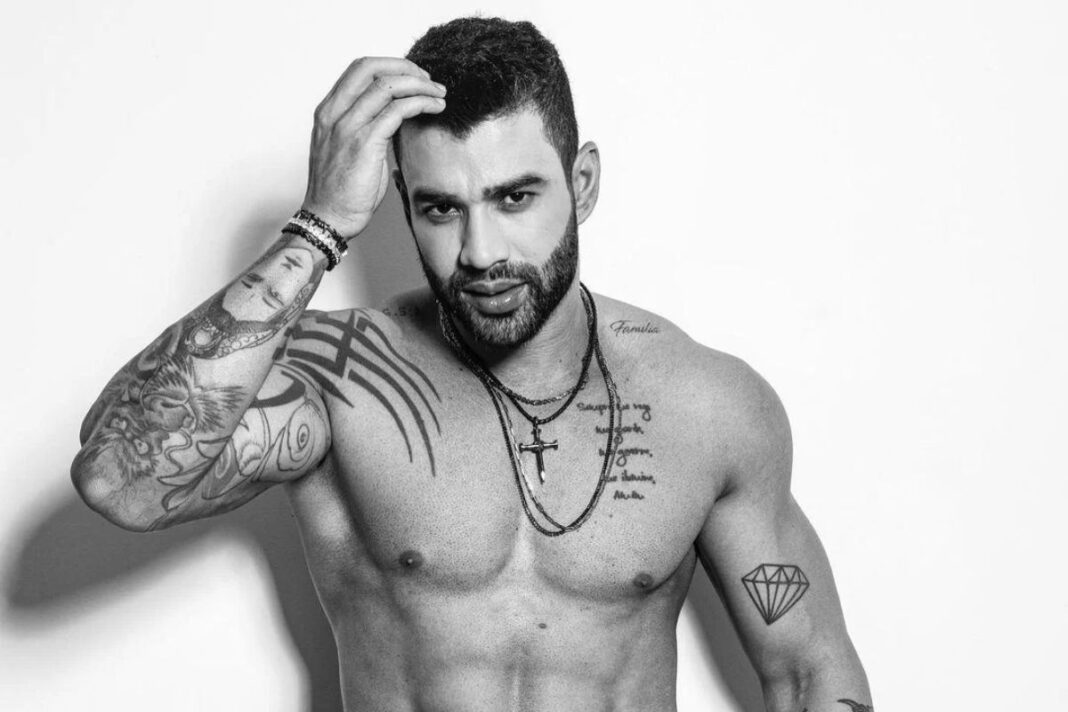 Gusttavo Lima tem fotos usadas em site pornô francês ((Foto: Reprodução/Instagram)