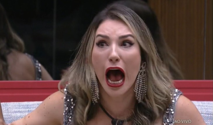 Vídeo mostra o momento em que Tadeu Schmidt anuncia que Amanda é a campeã do BBB23