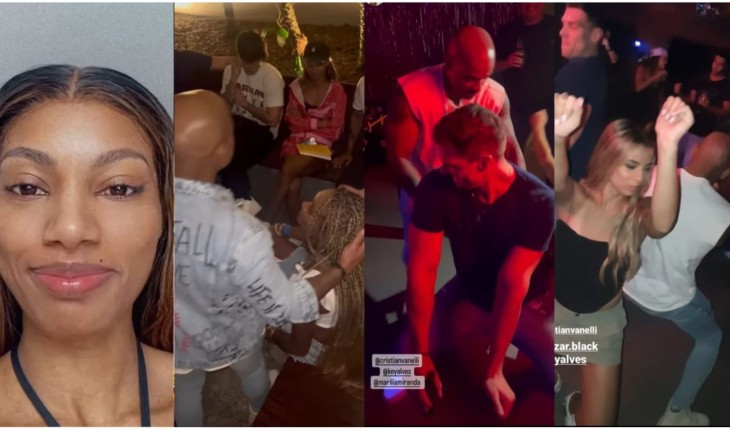 Tina expõe os bastidores de festa com os ex-participantes do BBB23: ‘Se beijaram também, mas abafa’