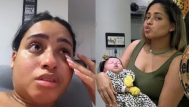 MC Loma se irrita com pergunta sobre paternidade da filha e dispara: ‘O pai é esse aqui, ó’