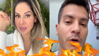 Arthur Aguiar e Maíra Cardi trocam série de farpas na internet, aponta site