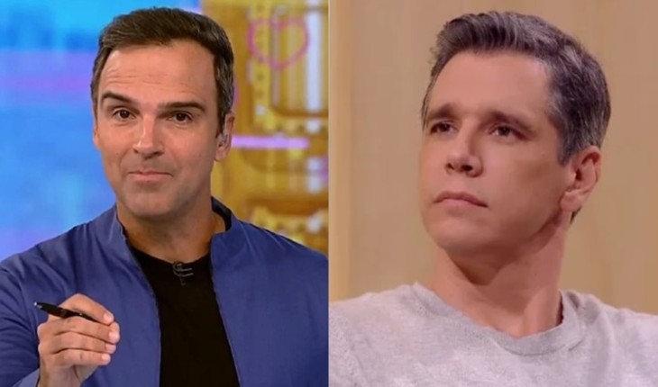 Tadeu Schmidt e Márcio Garcia na luta por um programa aos domingos na Rede Globo