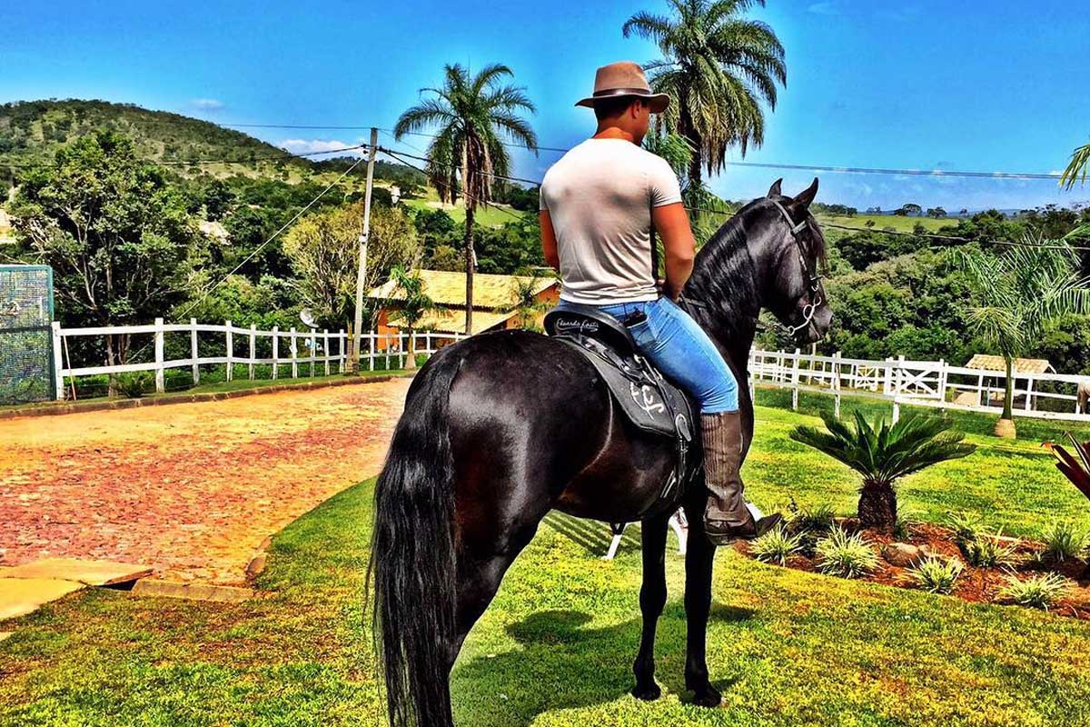 Eduardo Costa exibe as fotos da sua mansão luxuosa (Foto: Reprodução/Instagram Oficial)