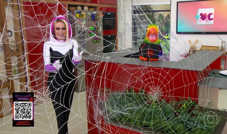 Ana Maria Braga fatura muito dinheiro para divulgar Homem-Aranha na Globo