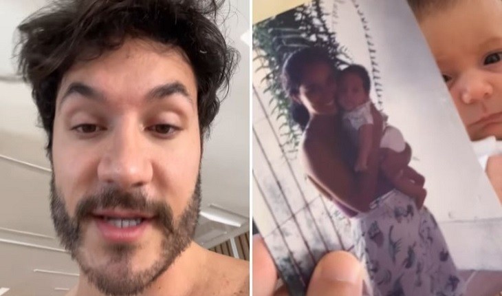 Eliezer compara foto de Lua e diz se menina se parece mais com a mamãe ou o papai