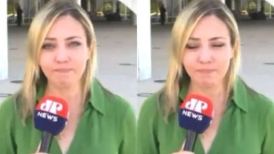 Jornalista da Jovem Pan aparece quase chorando ao noticiar investigação contra Bolsonaro e se explica: ‘Dor’