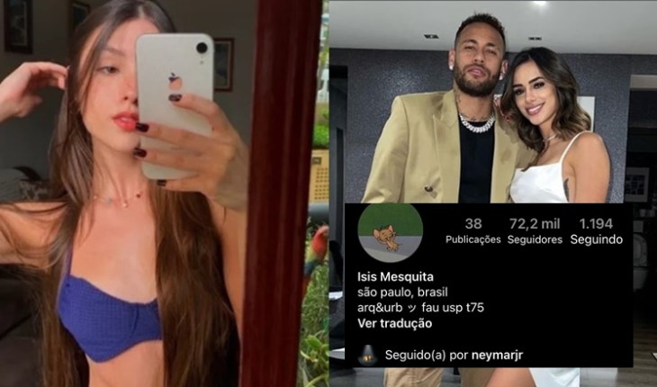 Garota que expôs mensagem de Neymar é seguida por ele no Instagram e dificulta a vida do jogador