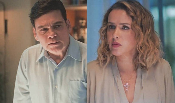 Terra e Paixão: Tadeu tem namorado secreto? Gladys desconfia do marido após ouvir conversa estranha