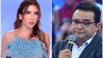 Geraldo Luís pede emprego para Patrícia Abravanel e herdeira de Silvio Santos debocha: ‘R$ 50’