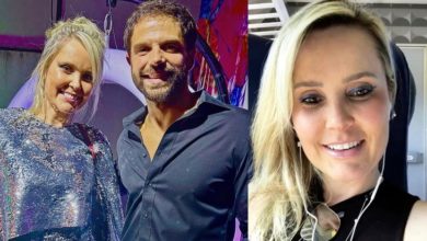 Fila andou? Duda Nagle posa sorridente ao lado de loira misteriosa, e dupla ganha elogios dos amigos