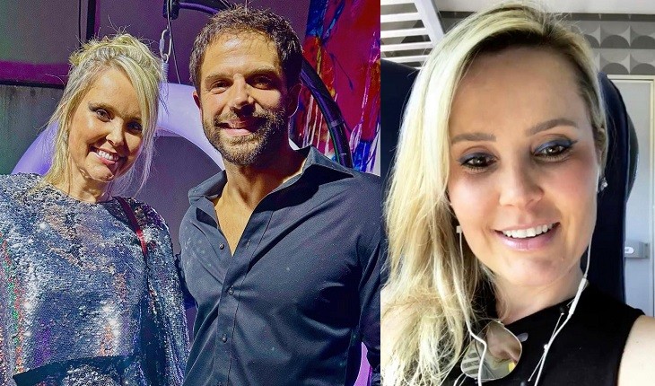 Fila andou? Duda Nagle posa sorridente ao lado de loira misteriosa, e dupla ganha elogios dos amigos