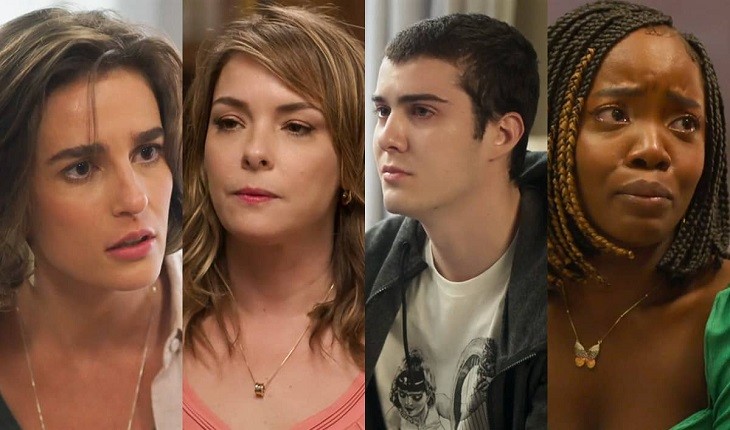 Vai na Fé: Clara ouve poucas e boas de Helena, após dondoca mimada cometer crueldade com Rafa e Kate