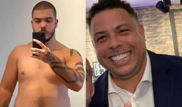 Filho mais velho de Ronaldo Fenômeno surge 20 kg mais magro e comemora ao exibir o corpo definido