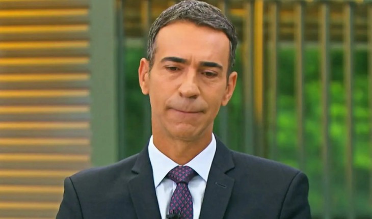 Coube a César Tralli dar notícia que entristece e envergonha o Brasil ao vivo no JH: ‘olha que tristeza’