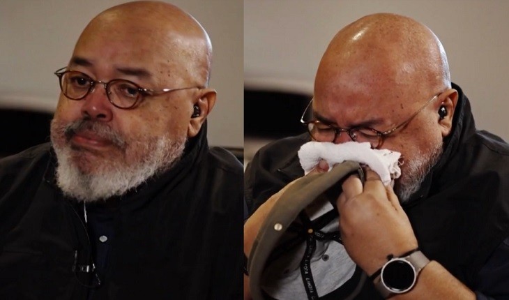 Jorge Aragão vive drama e chora ao expor visual careca na Globo; cantor trava batalha contra grave doença