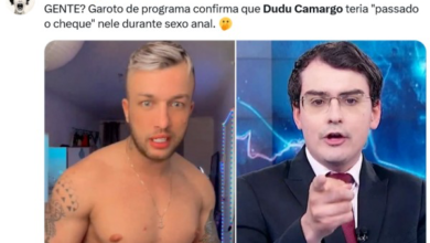 Vídeo: garoto de programa revela momento íntimo com Dudu Camargo