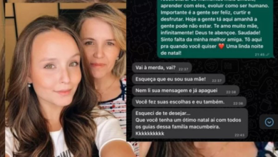 Vaza conversa da mãe de Larissa Manoela detonando o namorado da filha em pleno Natal