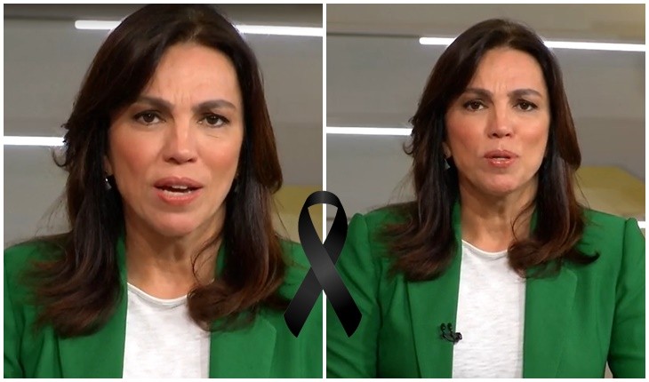 Ana Paula Araújo surge na tela da Globo e dá triste notícia ao vivo: ‘agora pouco’